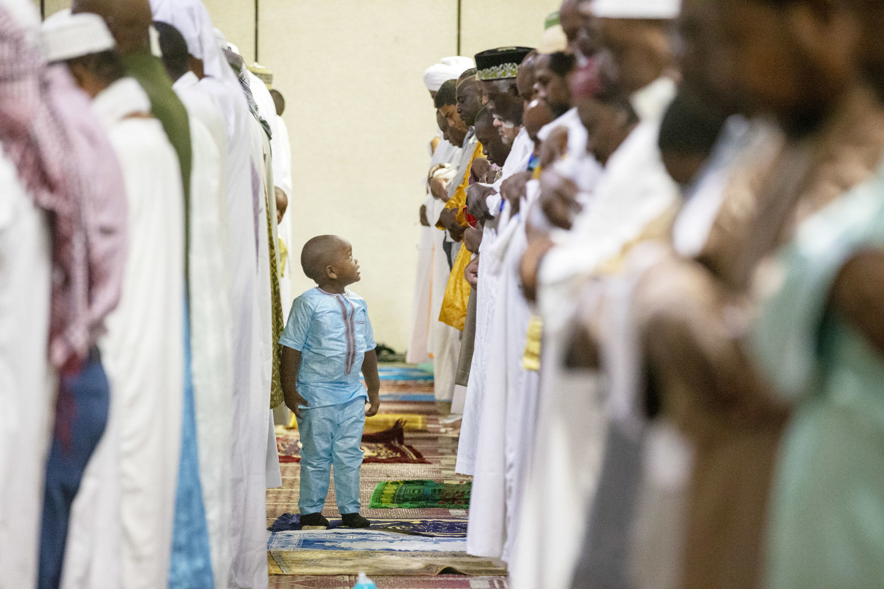Faithful celebrate Eid al-Adha